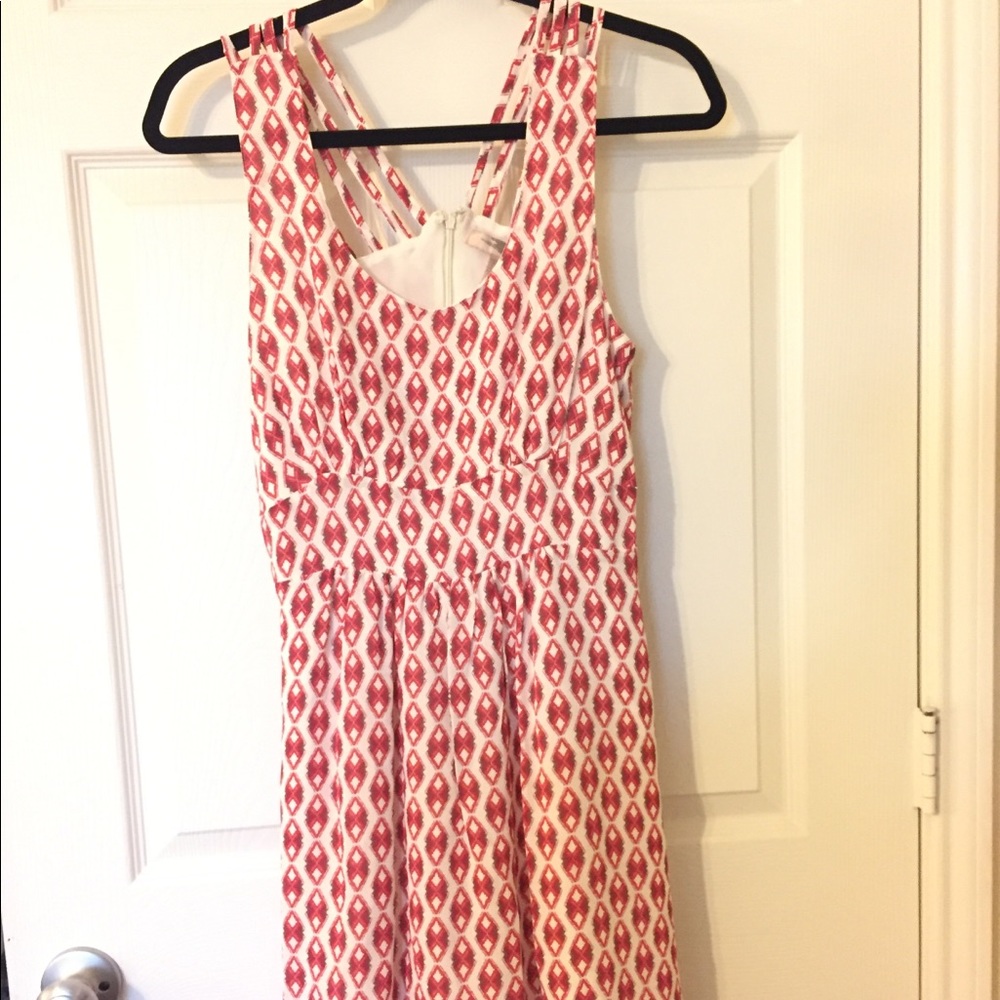 NWT Forever 21 Red Tribal Print Dress